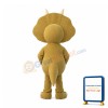 Lovely Lightweight Triceratops Mascot Costume