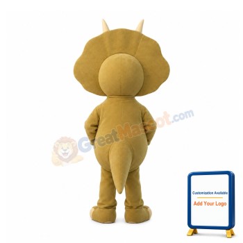 Lovely Lightweight Triceratops Mascot Costume