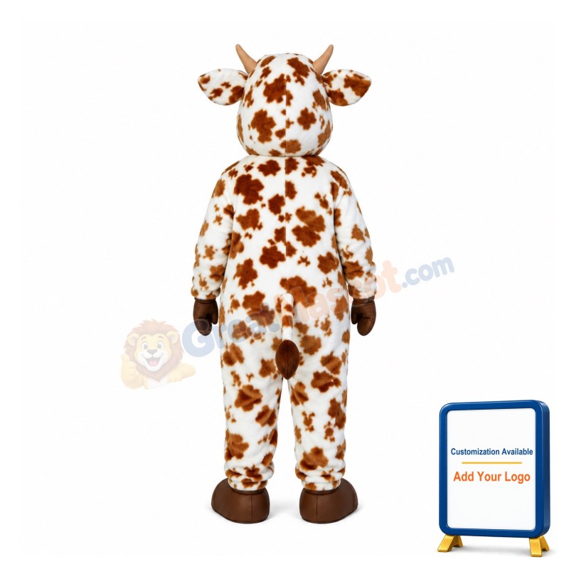 Lovely Lightweight Cow Mascot Costume