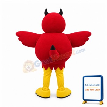 Devil Ducky Mascot Costume
