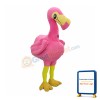 Pink Flamingo Mascot Costume