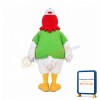 White Turkey Mascot Costume