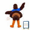 Friendly Realistic Turkey Mascot Costume