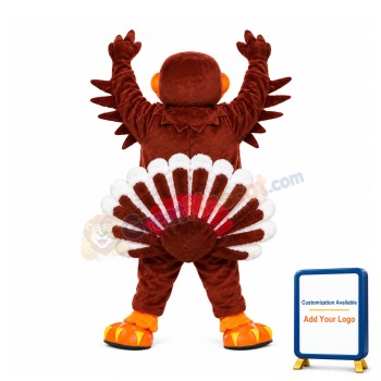 Power Sport Turkey Mascot Costume