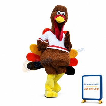 Cool Turkey Mascot Costume