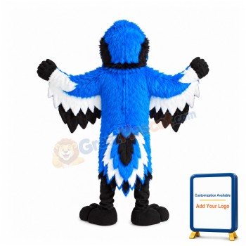 Power Sport Blue Jay Mascot Costume
