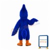 Realistic Blue Jay Mascot Costume