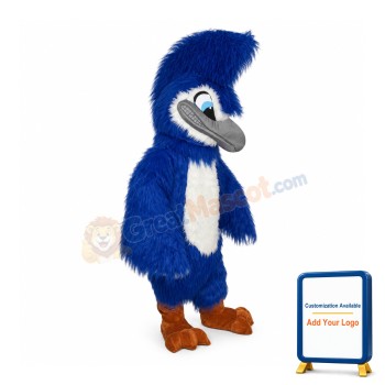 Realistic Blue Jay Mascot Costume