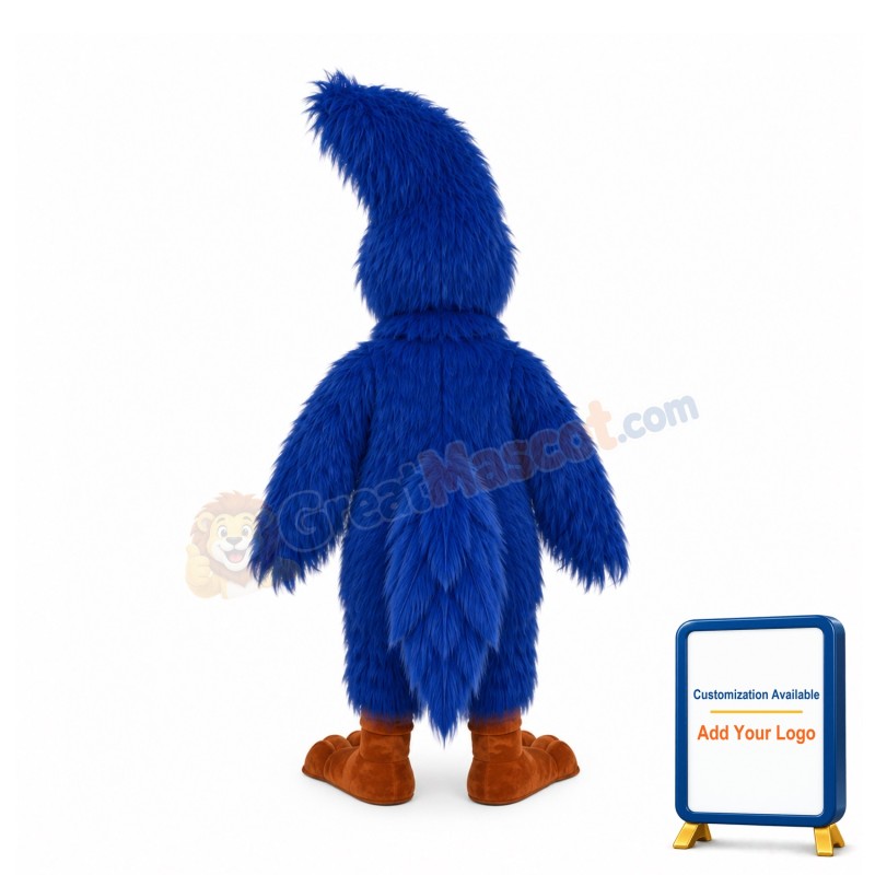 Realistic Blue Jay Mascot Costume