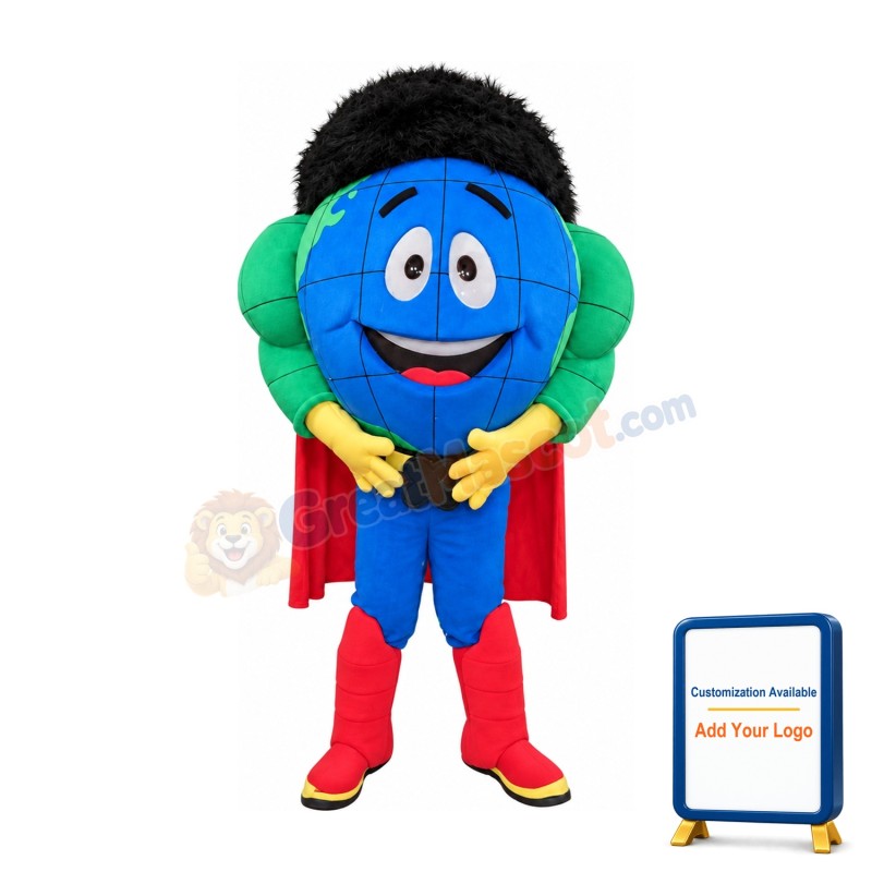 Friendly Earth Mascot Costume
