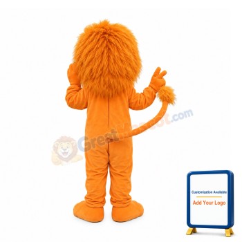 Lightweight Lion Mascot Costume