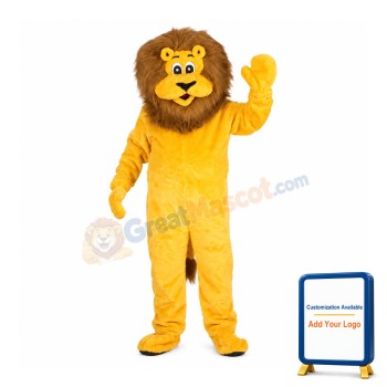 Lovely Realistic Lion Mascot Costume