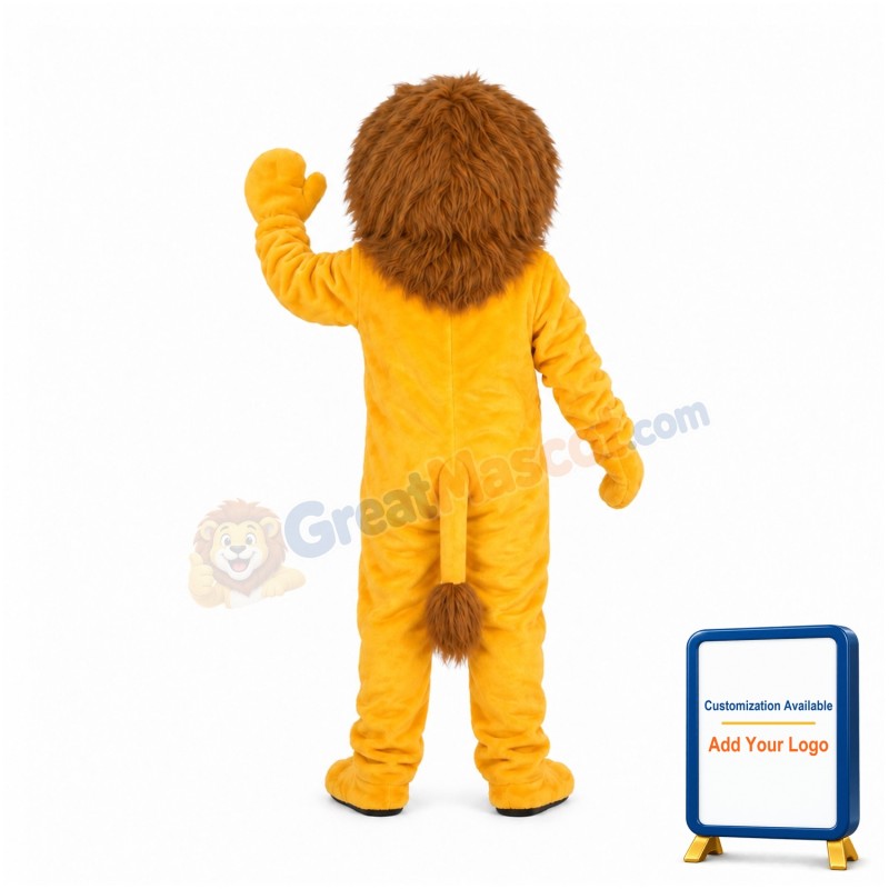 Lovely Realistic Lion Mascot Costume