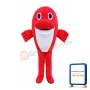 Affordable Red Fish Mascot Costume