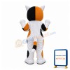Brown White Cat Mascot Costume