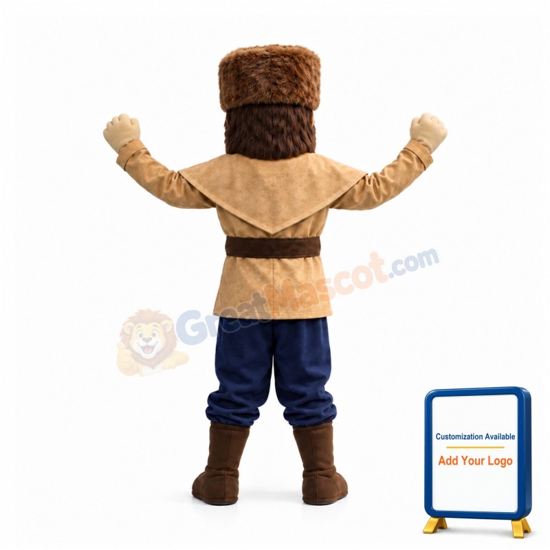 Friendly Lightweight Pioneer Mascot Costume