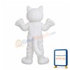 White Cat Mascot Costume