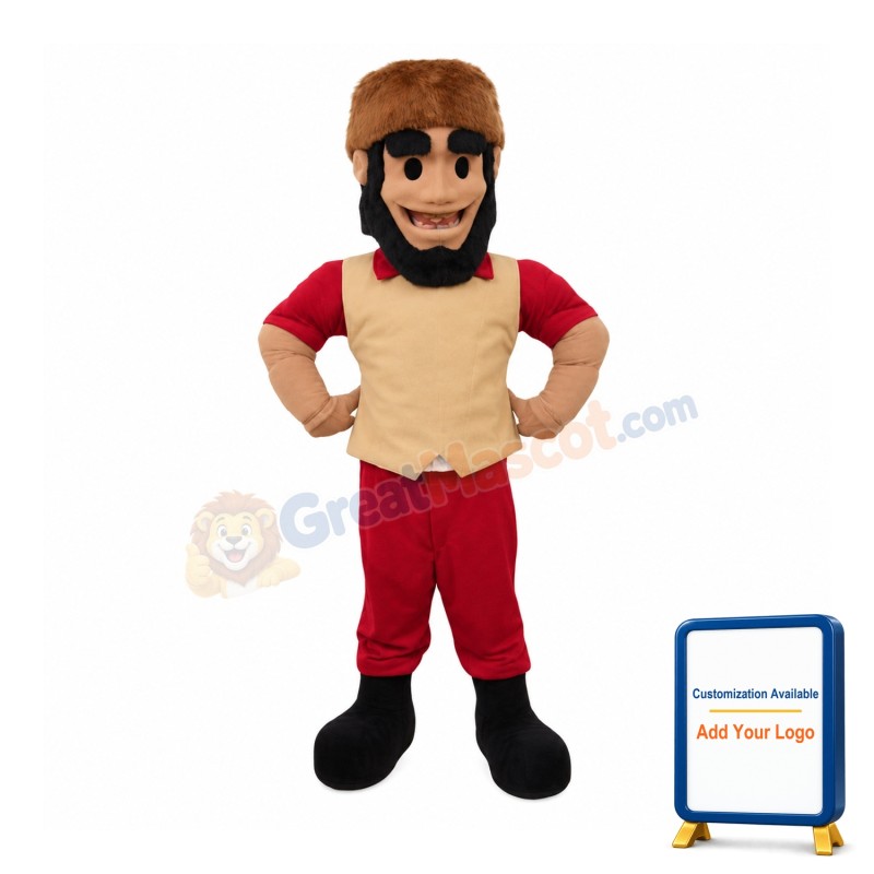 Professional Lightweight Pioneer Mascot Costume