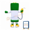 Gas Pump Mascot Costume