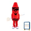 Red Crayon Mascot Costume