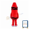 Red Crayon Mascot Costume