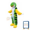 Green Salmon Fish Mascot Costume