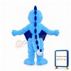 Light Blue Dragon Mascot Costume