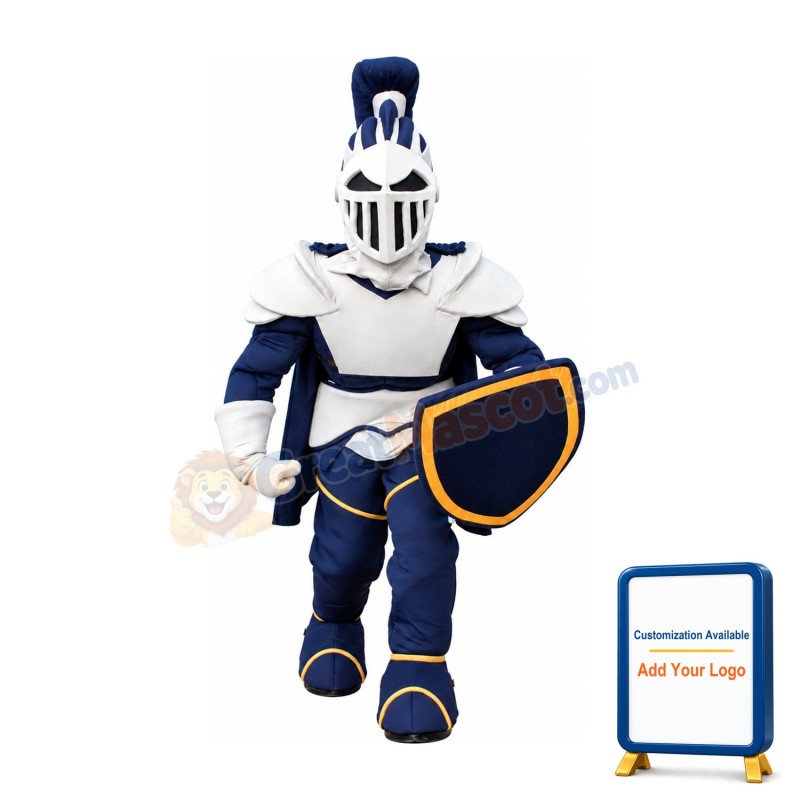 Power Lancer Knight Mascot Costume