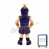 Blue Spartan Trojan Knight Mascot Costume