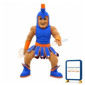 Sport Blue Spartan Trojan Knight Mascot Costume