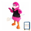 Pink Flamingo Mascot Costume
