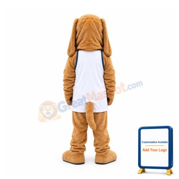 Bloodhound Dog Mascot Costume