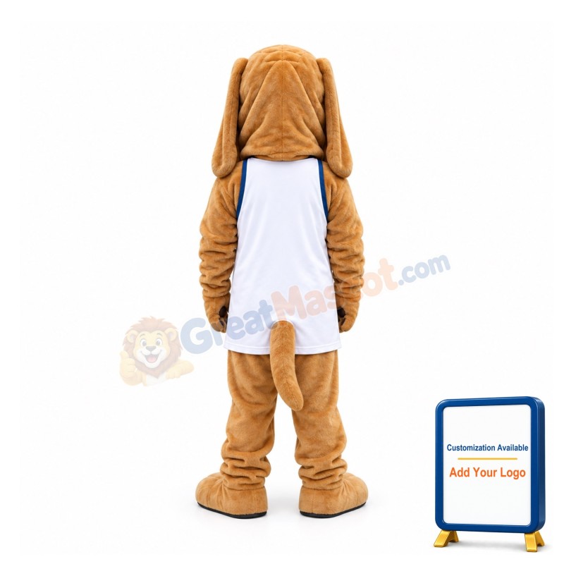 Bloodhound Dog Mascot Costume