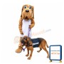 Bloodhound Dog Mascot Costume
