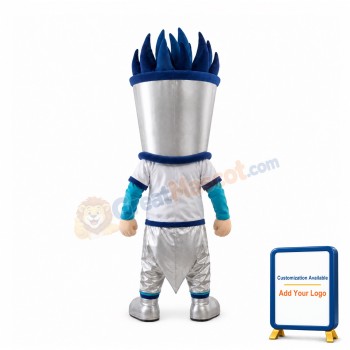 Happy Lightweight Torch Mascot Costume
