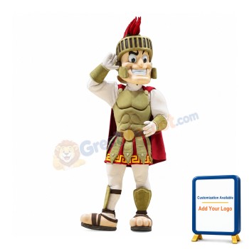 Sport Spartan Warrior Mascot Costume