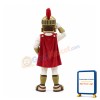 Sport Spartan Warrior Mascot Costume