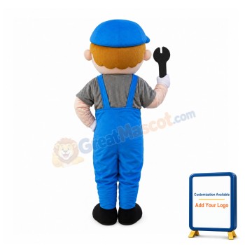 Repairman Mascot Costume