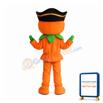 Pirate Pumpkin Mascot Costume