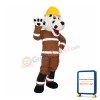 Fire Dog Mascot Costume