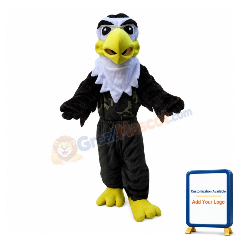 Friendly Lightweight Eagle Mascot Costume