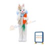 Realistic Easter Bunny Mascot Costume