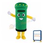 Green Mailbox Mascot Costume