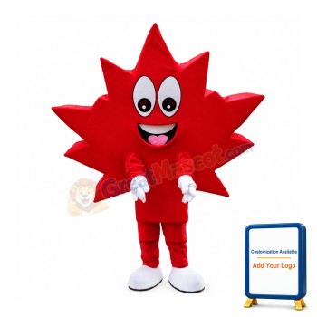 Affordable Maple Leaf Mascot Costume