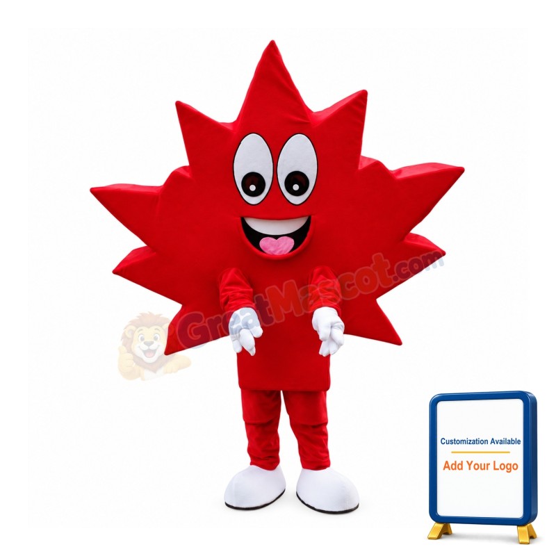 Affordable Maple Leaf Mascot Costume