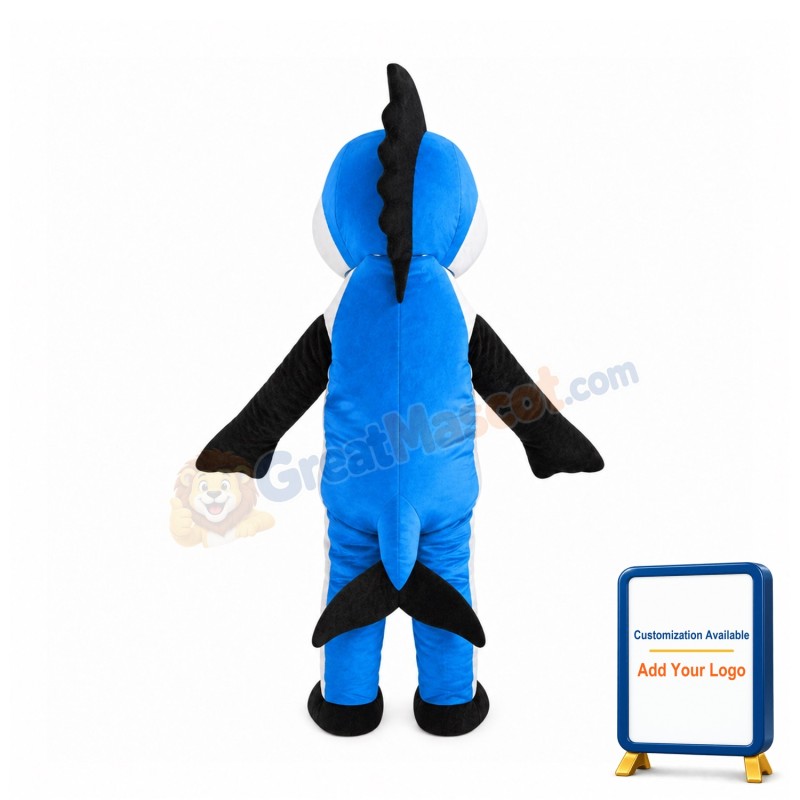 Marlin Fish Mascot Costume