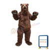 Realistic Brown Bear Mascot Costume
