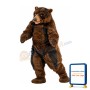 Realistic Brown Bear Mascot Costume