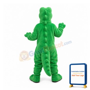 Lightweight Green Crocodile Mascot Costume