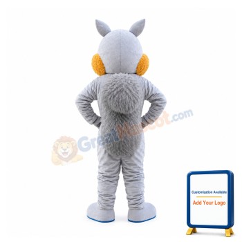 Cute Realistic Squirrel Mascot Costume